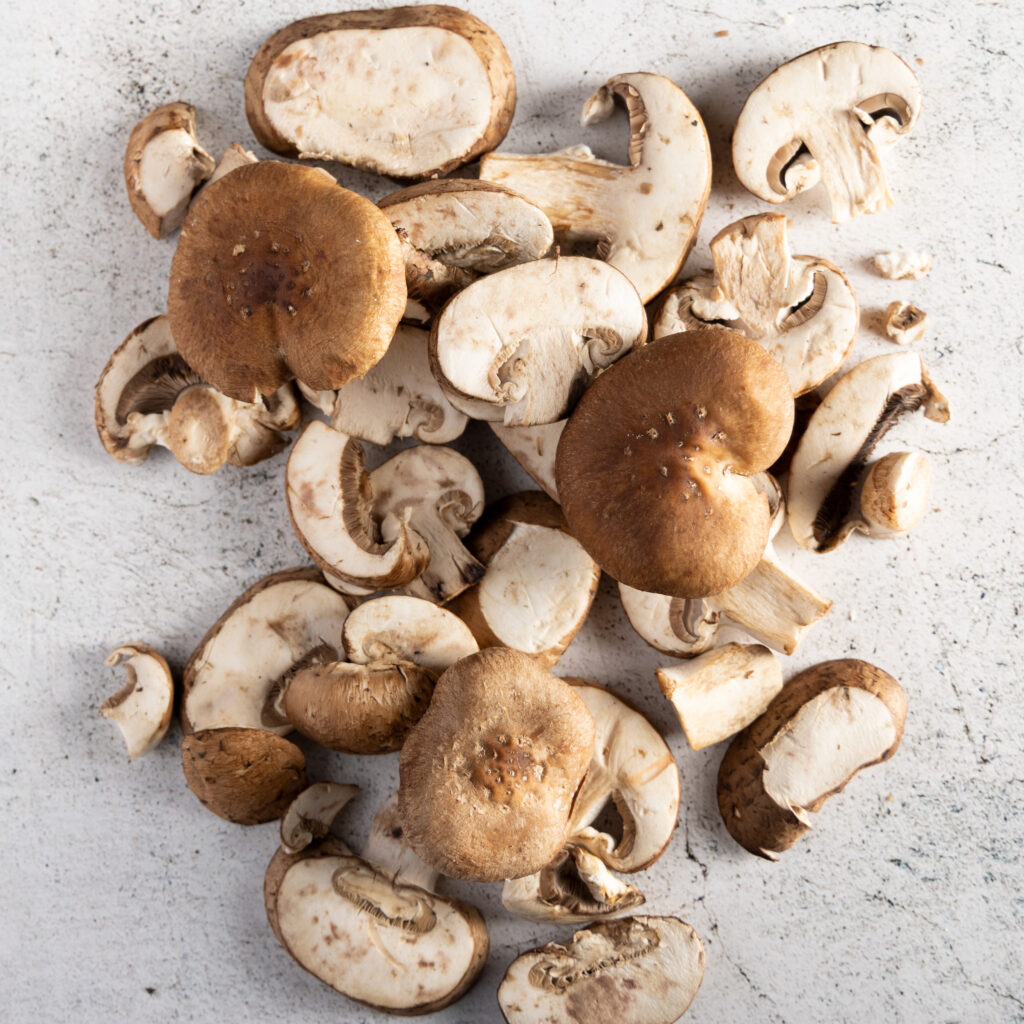 Mixed wild mushrooms