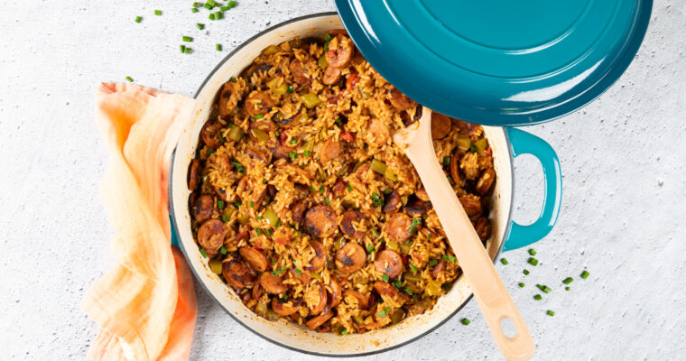 Chorizo Rice Skillet