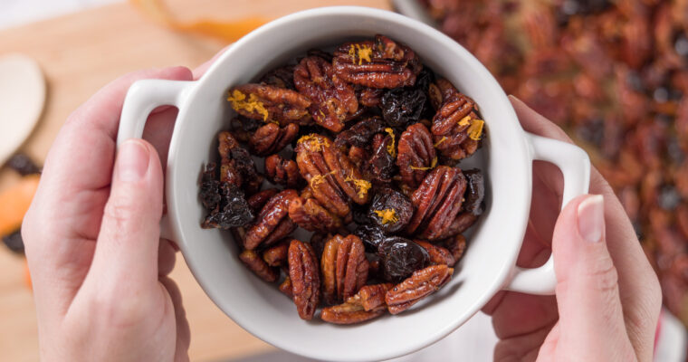 Bourbon Old Fashioned Pecans