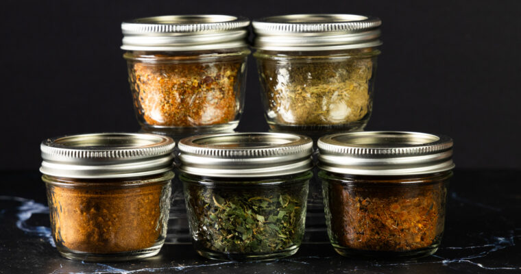 5 Easy Seasoning Blends You Can Make At Home