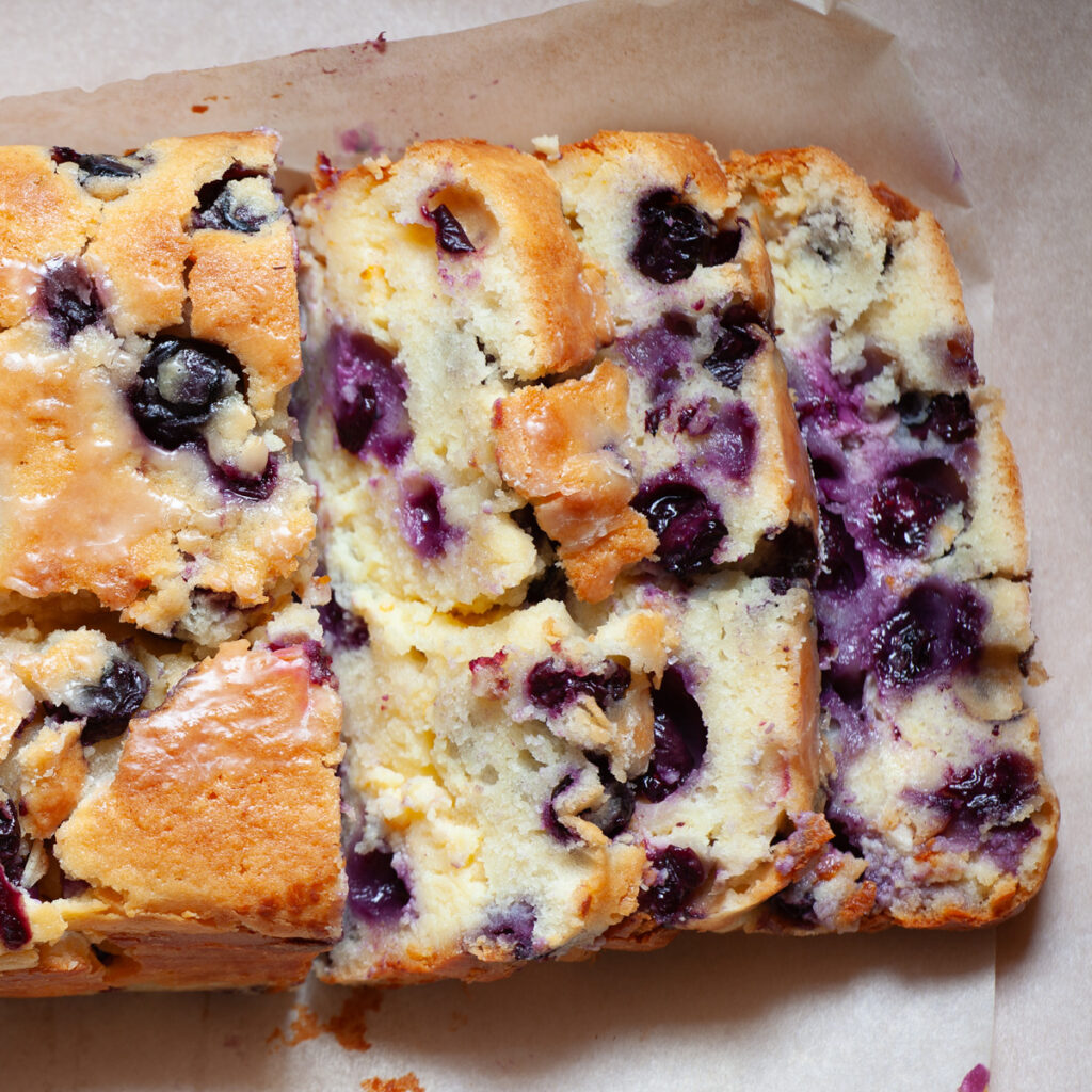 Blueberry Cream Cheese Quick Bread | Easy recipe