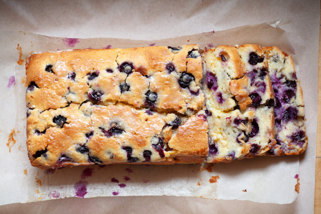 Blueberry Cream Cheese Quick Bread | Easy recipe