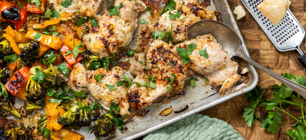 Sheet Pan Balsamic Chicken