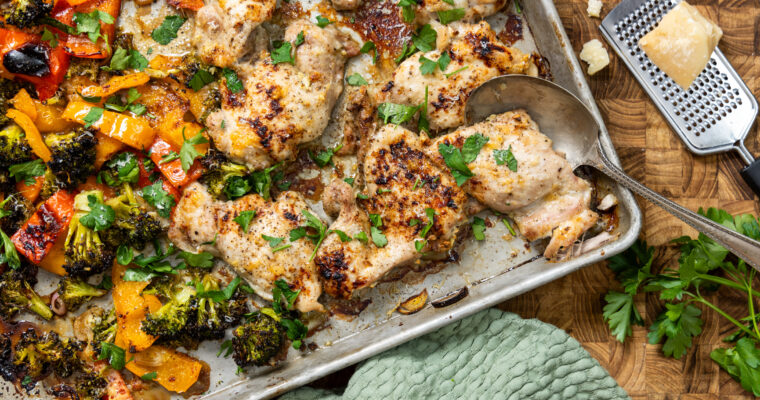 Sheet Pan Balsamic Chicken