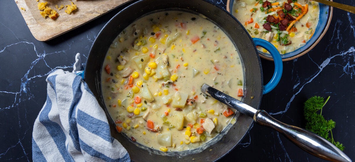 Creamy Chicken Corn Chowder