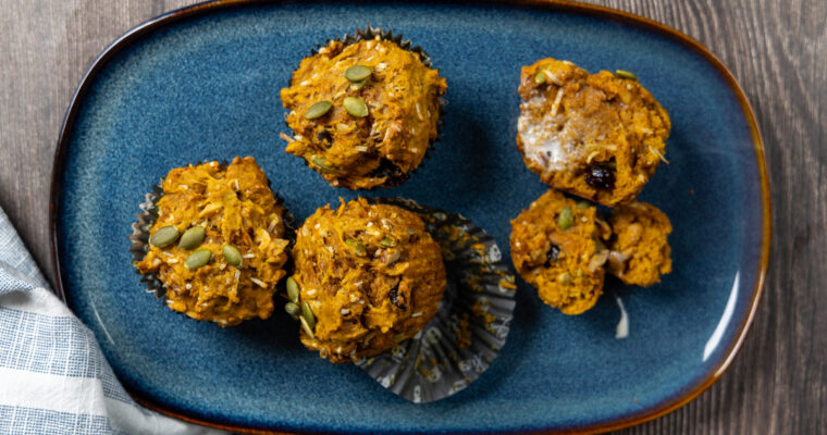 Pumpkin Morning Glory Muffins